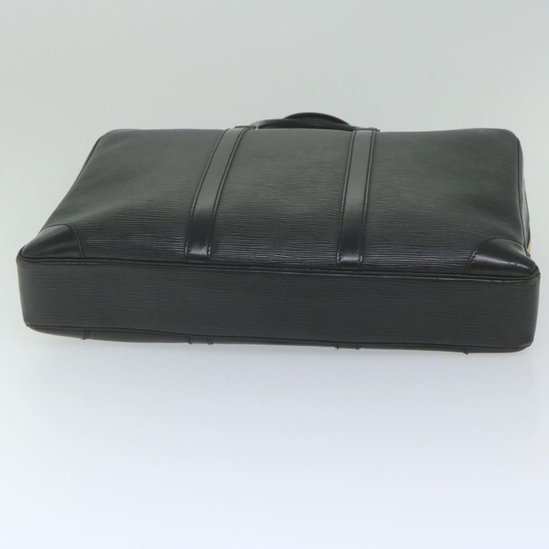 Louis Vuitton Epi Porte Documents Voyage Business Bag Black M54472 Auth yk9657 - Image 5