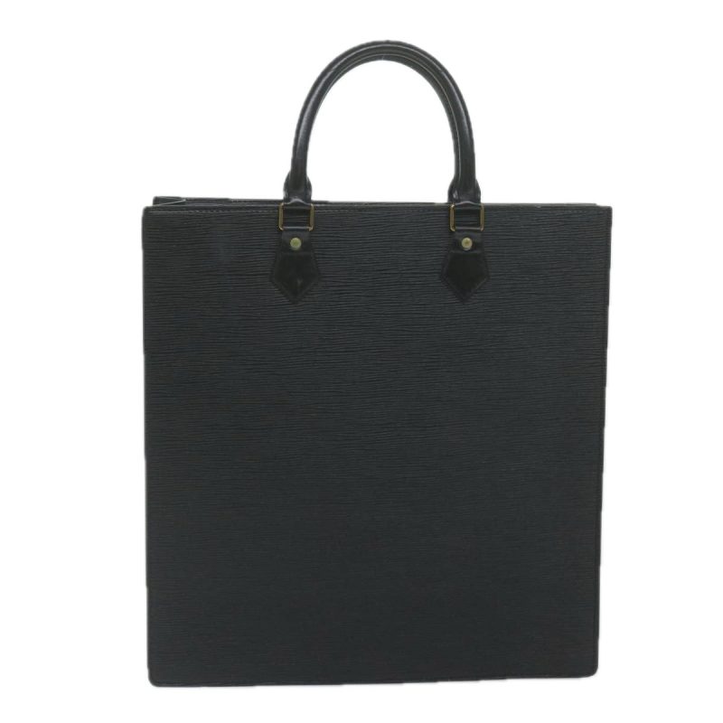 Louis Vuitton Epi Sac Plat Hand Bag Black M59082  yk9666 - Image 2