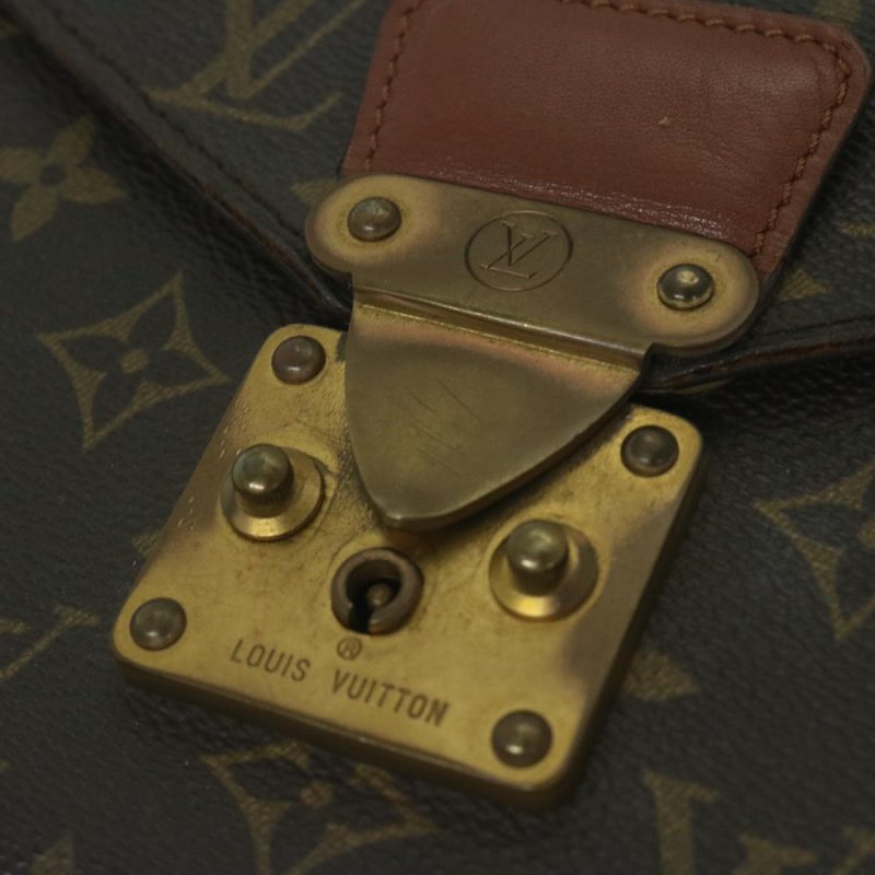 Louis Vuitton Monogram Porte Documents Bandouliere Bag M53338  yk9668 - Image 9