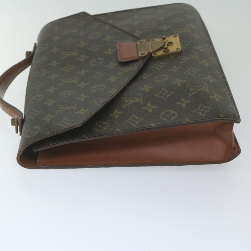 Louis Vuitton Monogram Porte Documents Bandouliere Bag M53338  yk9668 - Image 4