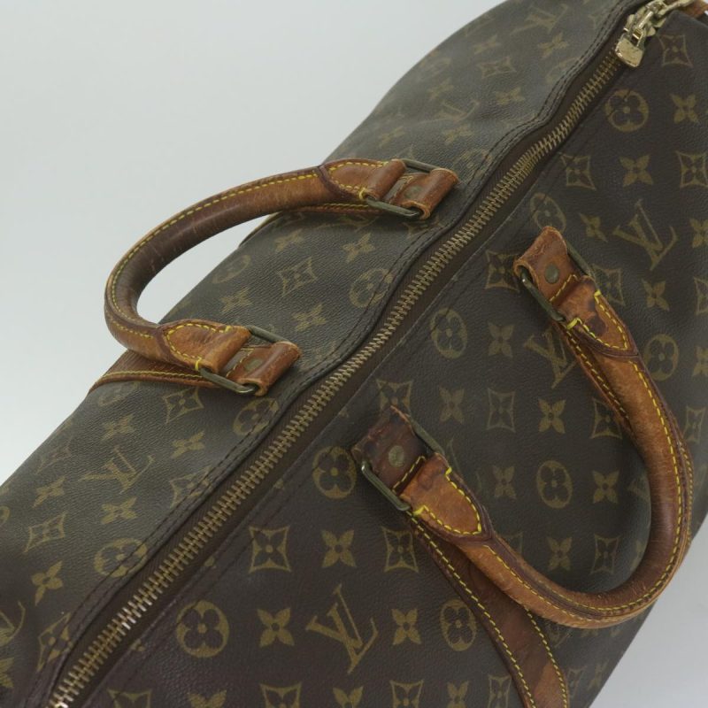 Louis Vuitton Monogram Keepall 45 Boston Bag M41428  yk9726 - Image 6