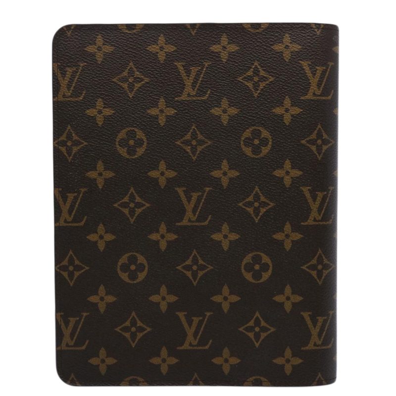 Louis Vuitton Monogram Agenda Bureau Day Planner Cover R20100  yk9781 - Image 2