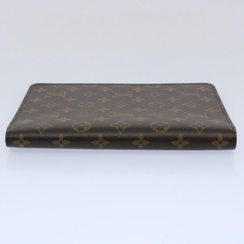 Louis Vuitton Monogram Agenda Bureau Day Planner Cover R20100  yk9781 - Image 3