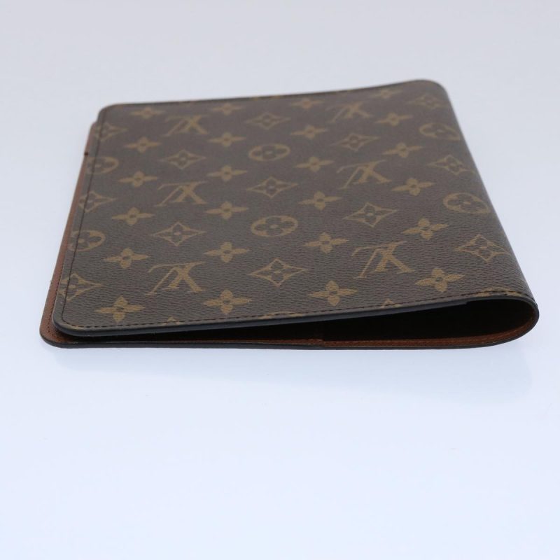 Louis Vuitton Monogram Agenda Bureau Day Planner Cover R20100  yk9781 - Image 5